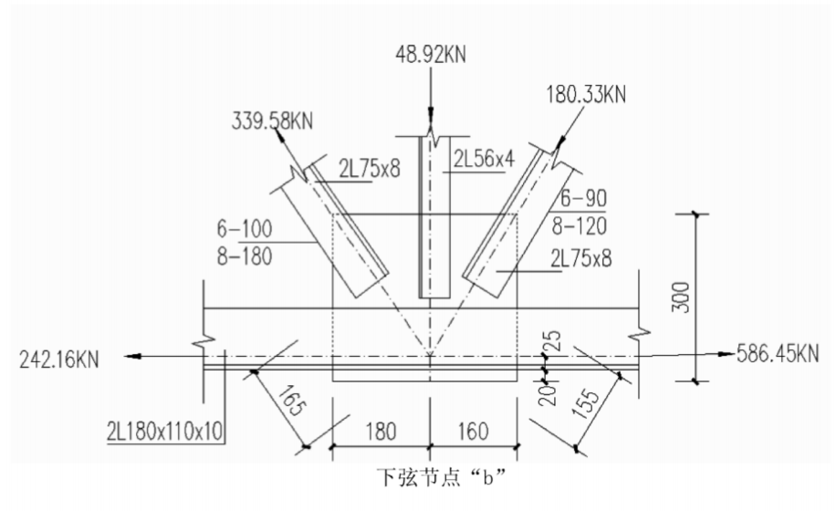 连云港钢结构梯形屋架设计结构图